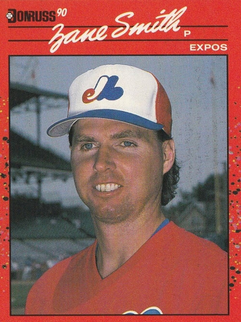 Zane Smith - Donruss 90 Baseball Card
